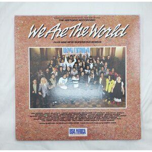 USA for Africa – We Are The World LP 1985 Michael Jackson Lionel Richie VG